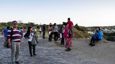 göreme tourists